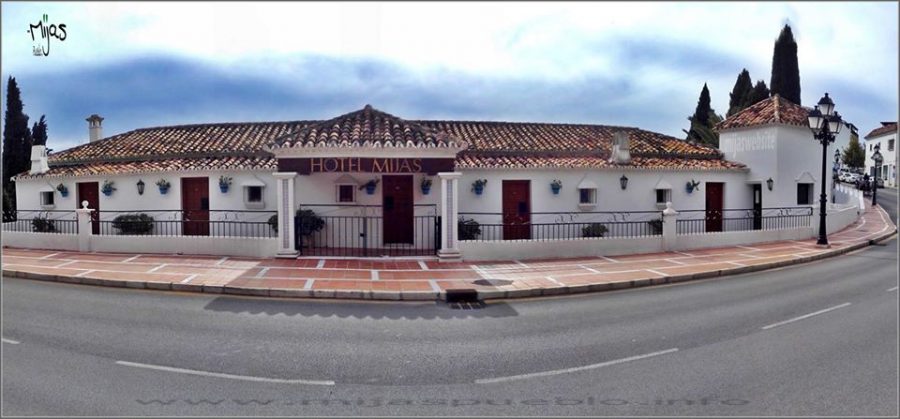 En la foto, parte del hotel que dá a la Avda. de Méjico.
