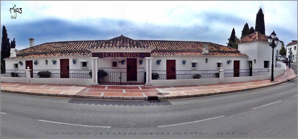 En la foto, parte del hotel que dá a la Avda. de Méjico.