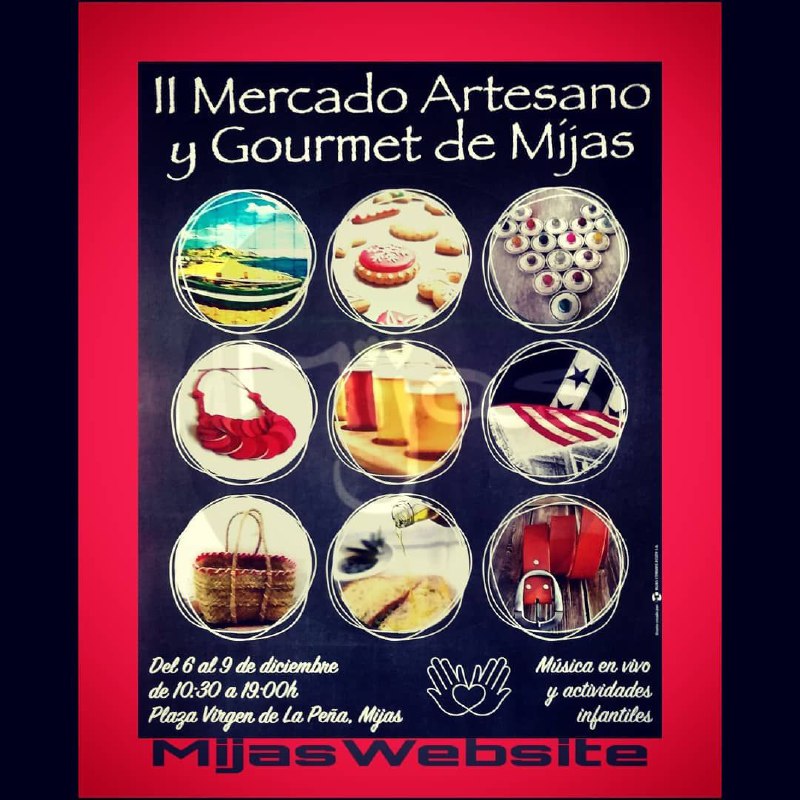 II Mercado Artesano y Gourmet de Mijas.