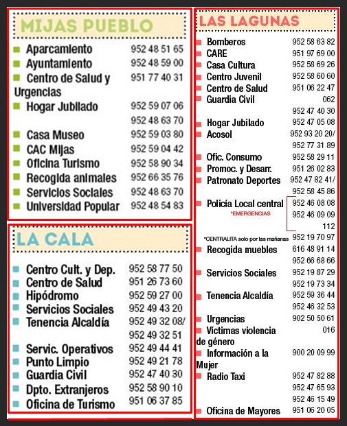 Telefonos.